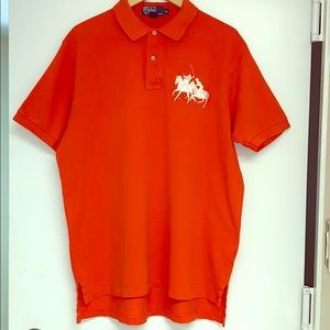 RALPH LAUREN POLO IN BRIGHT ORANGE